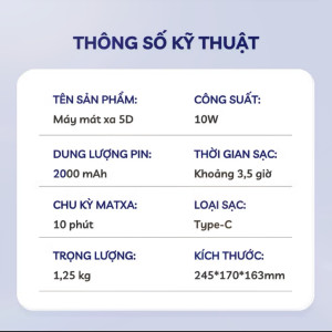 MÁY MASSAGE CỔ VAI GÁY 6D CAO CẤP thumb