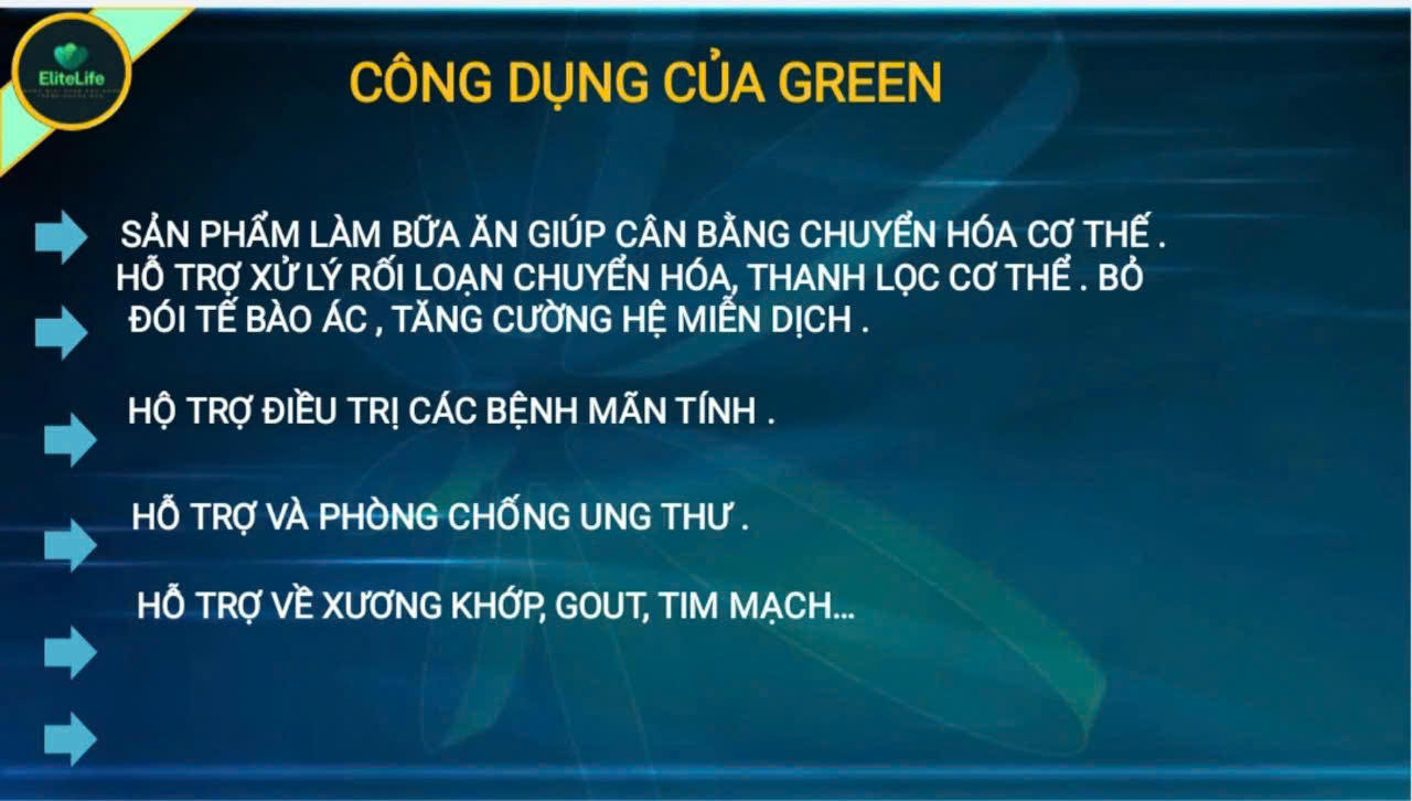 Dinh dưỡng thay thế BỮA ĂN Hãy bắt đầu hành trình khám phá bản thân với sản phẩm GREEN